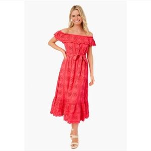 Lilly Pulitzer Liabella Off The Shoulder Dress